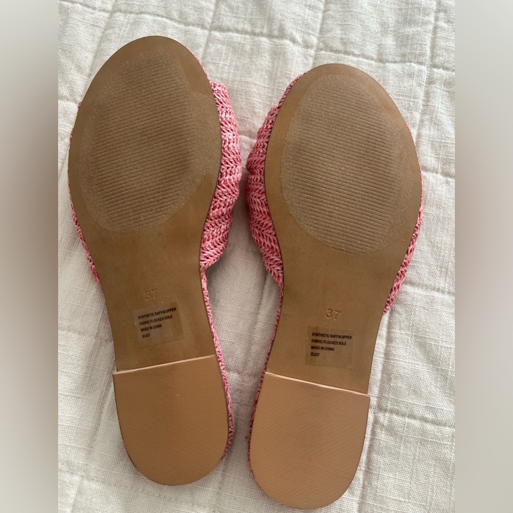 Nwot Silent D Raffia Sandals - image 5
